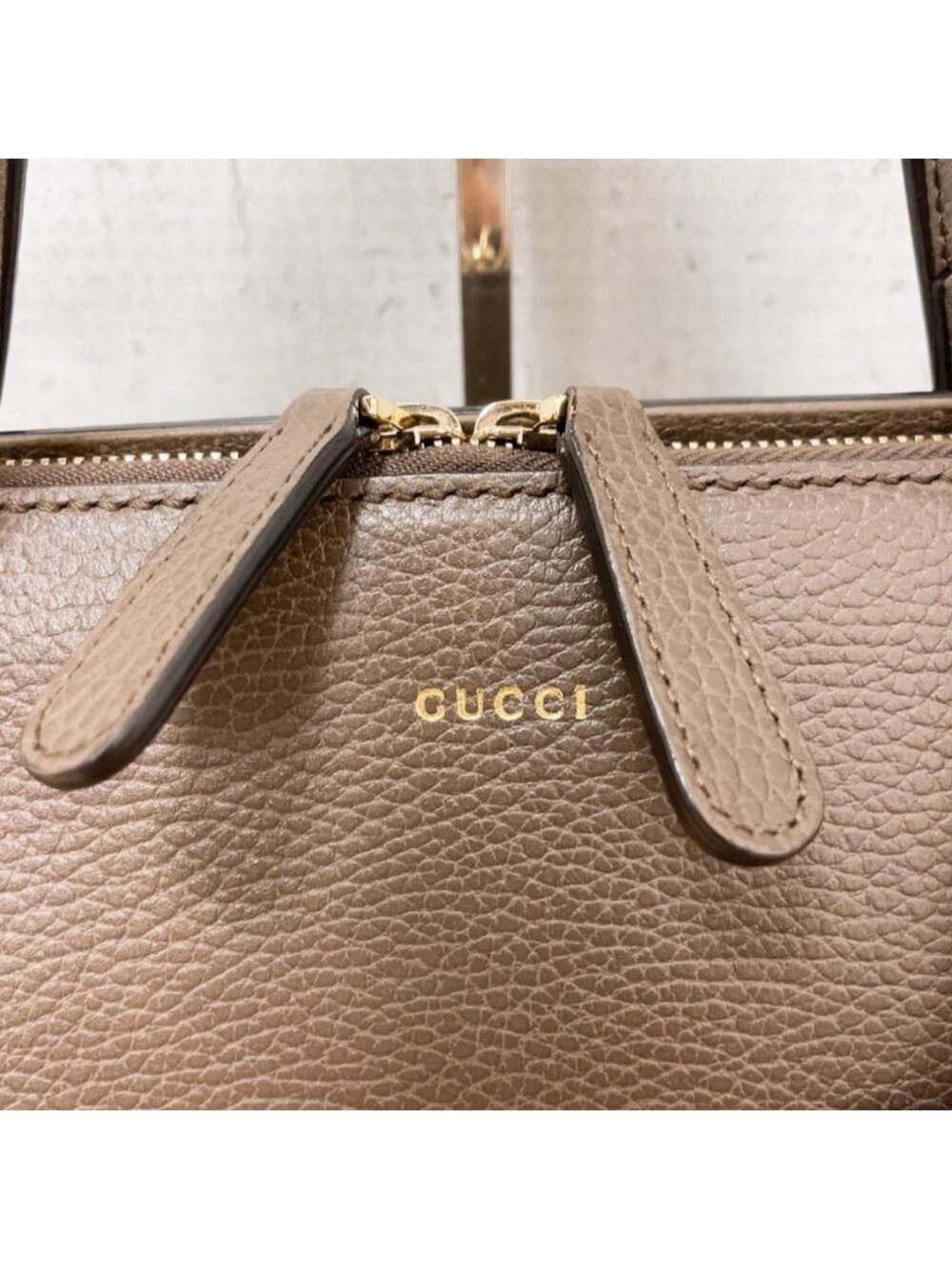 Gucci Shoulder Bag 2-Way Gray - Picture 8 of 12
